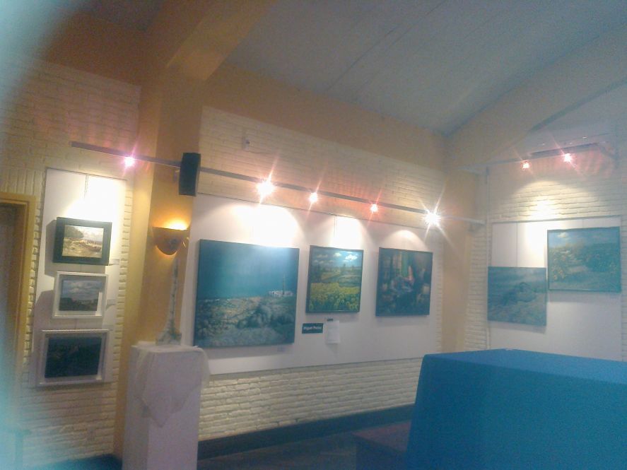 Exposición colectiva en Liga de Fomento Punta del Este