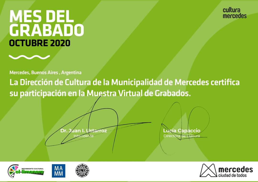 Mes del grabado en Argentina octubre 2020